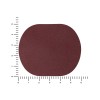 ПАТЧ ОВАЛ nubuk (коричневый ) 6,0 х 5,0 см
