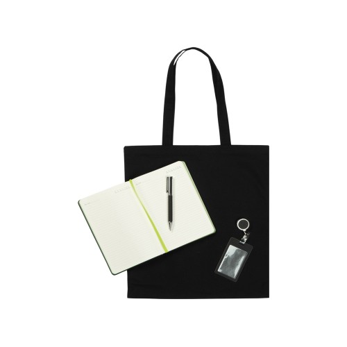 Welcome pack "Favorite Boss", черный/зеленое яблоко