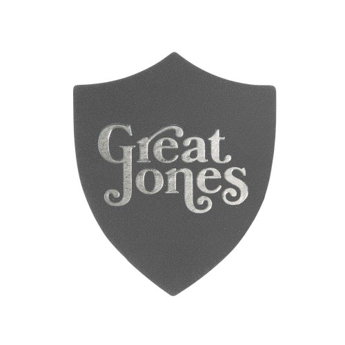 ПАТЧ ЩИТ nubuk (серый) 6,6 х 5,5 см