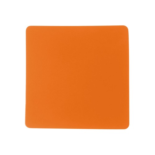 ПАТЧ КВАДРАТ soft-touch (оранжевый ) 5,5 х 5,5 см