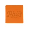 ПАТЧ КВАДРАТ soft-touch (оранжевый ) 5,5 х 5,5 см