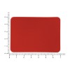 ПАТЧ ПРЯМОУГОЛНЫЙ nubuk (красный) 5,0 х 7,0 см