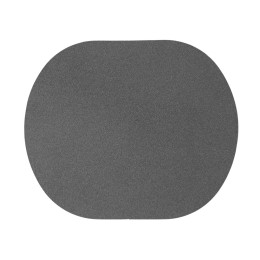 ПАТЧ ОВАЛ nubuk (серый) 6,0 х 5,0 см