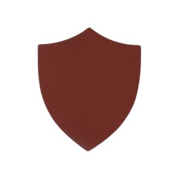 ПАТЧ ЩИТ nubuk (коричневый ) 6,6 х 5,5 см