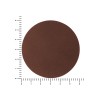 ПАТЧ КРУГ nubuk (коричневый ) 6,0 х 6,0 см