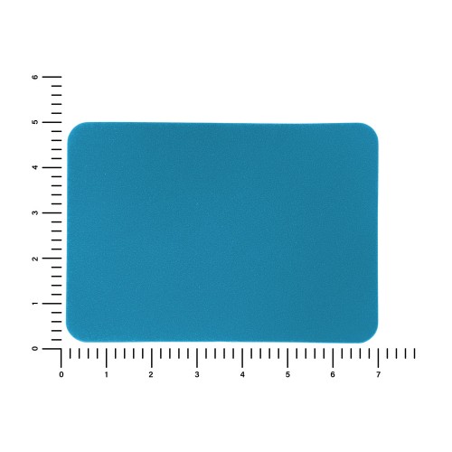 ПАТЧ ПРЯМОУГОЛНЫЙ nubuk (голубой) 5,0 х 7,0 см