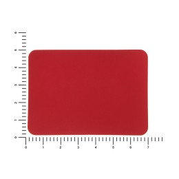 ПАТЧ ПРЯМОУГОЛНЫЙ soft-touch (красный) 5,0 х 7,0 см