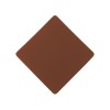 ПАТЧ РОМБ soft-touch (коричневый) 7,6 х 7,6 см