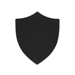 ПАТЧ ЩИТ soft-touch (чёрный) 6,6 х 5,5 см