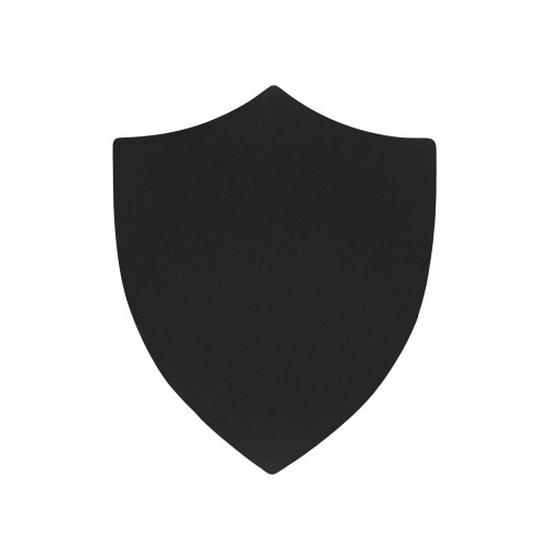 ПАТЧ ЩИТ soft-touch (чёрный) 6,6 х 5,5 см