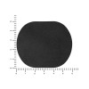 ПАТЧ ОВАЛ nubuk (чёрный) 6,0 х 5,0 см