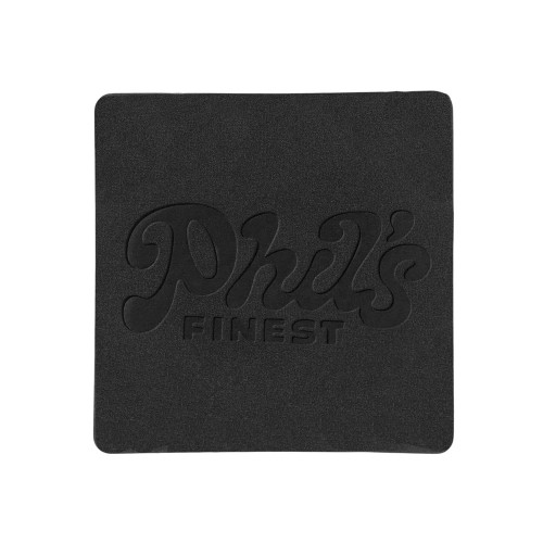 ПАТЧ КВАДРАТ nubuk (чёрный) 5,5 х 5,5 см