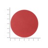 ПАТЧ КРУГ nubuk (красный) 6,0 х 6,0 см