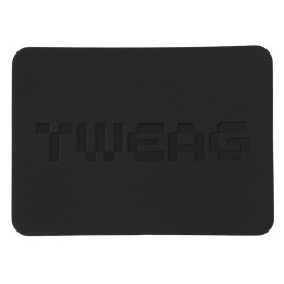 ПАТЧ ПРЯМОУГОЛНЫЙ nubuk (чёрный) 5,0 х 7,0 см