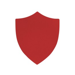 ПАТЧ ЩИТ soft-touch (красный) 6,6 х 5,5 см