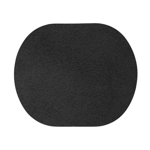 ПАТЧ ОВАЛ nubuk (чёрный) 6,0 х 5,0 см