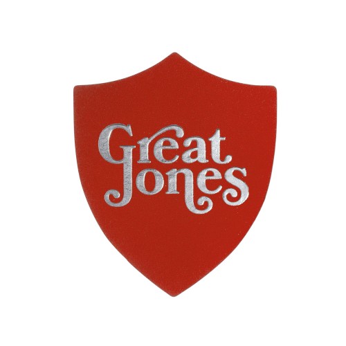 ПАТЧ ЩИТ nubuk (красный) 6,6 х 5,5 см