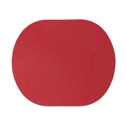 ПАТЧ ОВАЛ nubuk (красный) 6,0 х 5,0 см