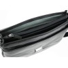 Портфель BUGATTI Romano 15'', чёрный, натуральная воловья кожа, 40х12х30 см