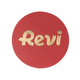 ПАТЧ КРУГ nubuk (красный) 6,0 х 6,0 см