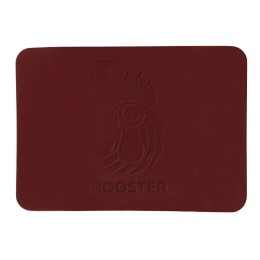 ПАТЧ ПРЯМОУГОЛНЫЙ soft-touch (коричневый ) 5,0 х 7,0 см