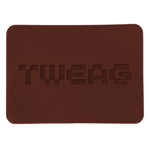 ПАТЧ ПРЯМОУГОЛНЫЙ nubuk (коричневый ) 5,0 х 7,0 см