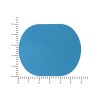 ПАТЧ ОВАЛ nubuk (голубой) 6,0 х 5,0 см