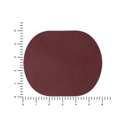 ПАТЧ ОВАЛ nubuk (коричневый ) 6,0 х 5,0 см