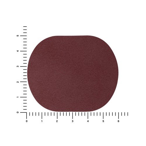 ПАТЧ ОВАЛ nubuk (коричневый ) 6,0 х 5,0 см