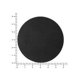 ПАТЧ КРУГ nubuk (чёрный) 6,0 х 6,0 см