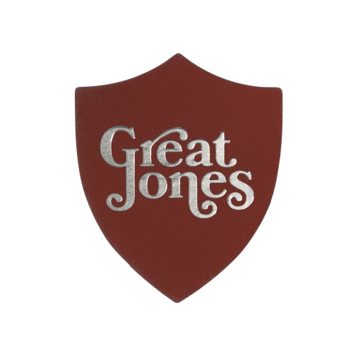 ПАТЧ ЩИТ nubuk (коричневый ) 6,6 х 5,5 см