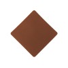 ПАТЧ РОМБ nubuk (коричневый ) 7,6 х 7,6 см