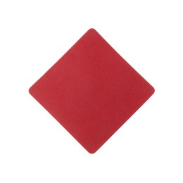 ПАТЧ РОМБ nubuk (красный) 7,6 х 7,6 см