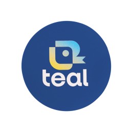 ПАТЧ КРУГ soft-touch (синий) 6,0 х 6,0 см