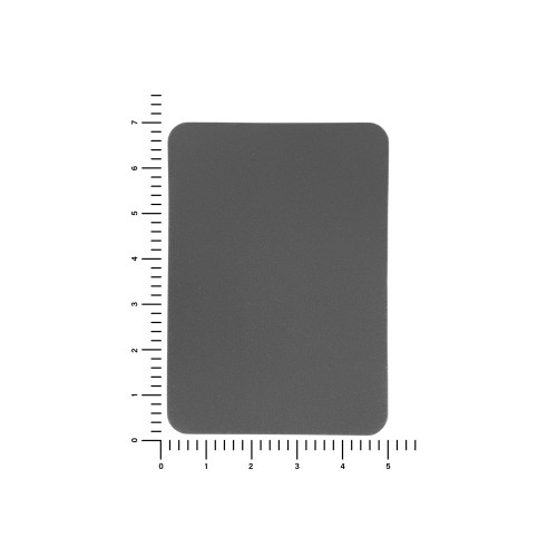 ПАТЧ ПРЯМОУГОЛНЫЙ nubuk (серый) 5,0 х 7,0 см