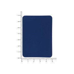 ПАТЧ ПРЯМОУГОЛНЫЙ soft-touch (синий) 5,0 х 7,0 см