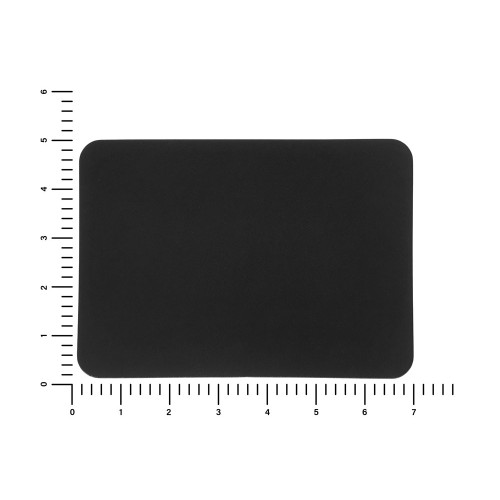 ПАТЧ ПРЯМОУГОЛНЫЙ soft-touch (чёрный) 5,0 х 7,0 см
