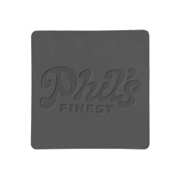 ПАТЧ КВАДРАТ nubuk (серый) 5,5 х 5,5 см