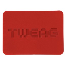 ПАТЧ ПРЯМОУГОЛНЫЙ nubuk (красный) 5,0 х 7,0 см