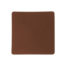 ПАТЧ КВАДРАТ nubuk (коричневый ) 5,5 х 5,5 см