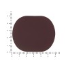 ПАТЧ ОВАЛ soft-touch (коричневый ) 6,0 х 5,0 см