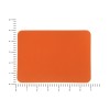 ПАТЧ ПРЯМОУГОЛНЫЙ soft-touch (оранжевый ) 5,0 х 7,0 см