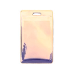 Чехол для пропуска переливающийся "Aurora", мультицвет