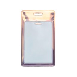 Чехол для пропуска переливающийся "Aurora", мультицвет