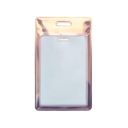 Чехол для пропуска переливающийся "Aurora", мультицвет