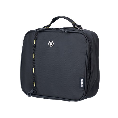 Термосумка для ланча TORBER, чёрный, полиэстер, 23 х 9 х 27 см
