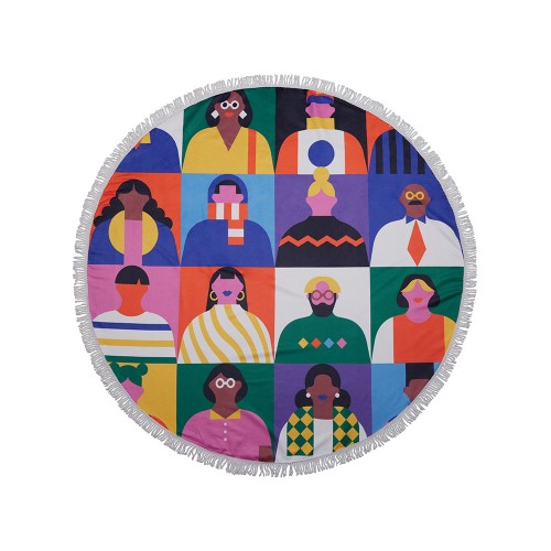 Пляжное полотенце для сублимации