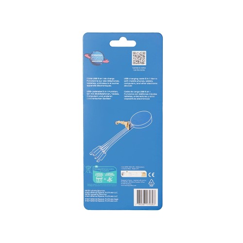 Зарядный кабель 5-в-1 с возможностью изготовления корпуса по индивидуальному дизайну клиента