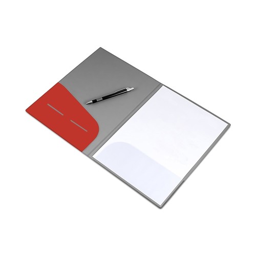 Папка для документов с возможностью полноцветной УФ-печати, софт-тач