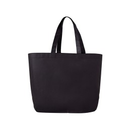 Сумка для шопинга с донной складкой и ручкой из нетканого PET материала